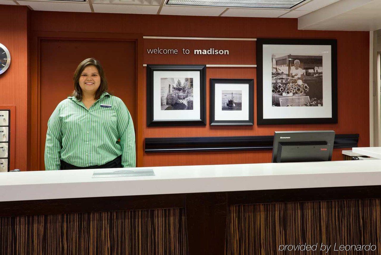 Hampton Inn Madison East Towne Mall Area Interieur foto